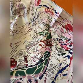 Hermès, шелковый шарф Hermès： «Волшебн