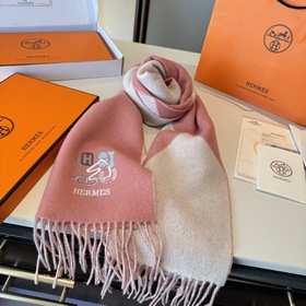 Двусторонний шарф Hermès. Классический