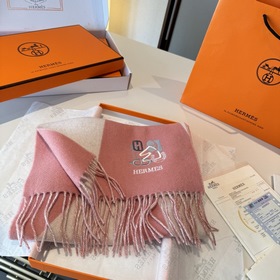 Двусторонний шарф Hermès. Классический