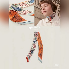 Шарф Hermès Cheetah Bandana Twilly из