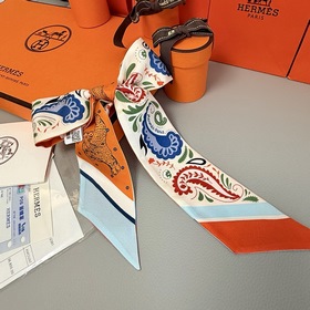 Шарф Hermès Cheetah Bandana Twilly из 