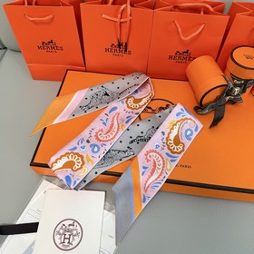 Шарф Hermès Cheetah Bandana Twilly из 