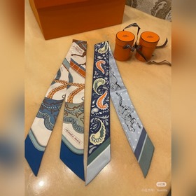 Шарф Hermès Cheetah Bandana Twilly из 
