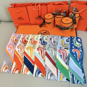 Шарф Hermès Cheetah Bandana Twilly из 