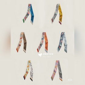 Шарф Hermès Cheetah Bandana Twilly из 