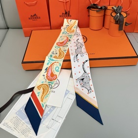 Шарф Hermès Cheetah Bandana Twilly из 