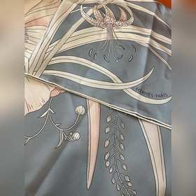 Квадратный платок Hermès Immortal Bouq