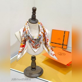 Двусторонний шелк твила 90x90 см, 18 н