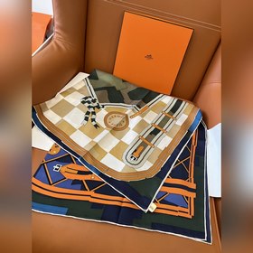 Hermes Осень 2025 Маска с лошадиным уз