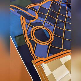 Hermes Осень 2025 Маска с лошадиным уз