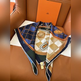 Hermes Осень 2025 Маска с лошадиным уз