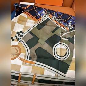 Hermes Осень 2025 Маска с лошадиным уз