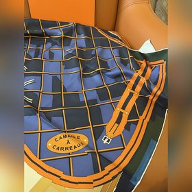 Hermes Осень 2025 Маска с лошадиным уз
