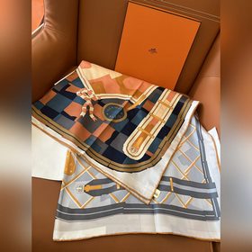 Hermes Осень 2025 Маска с лошадиным уз