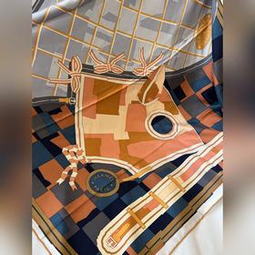 Hermes Осень 2025 Маска с лошадиным уз