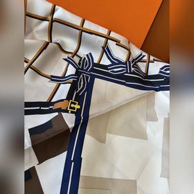 Hermes Осень 2025 Маска с лошадиным уз