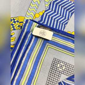 Шарф Hermès, ручной работы, сшитый с п