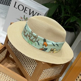 Аутентичная соломенная шляпа LOEWE Pau
