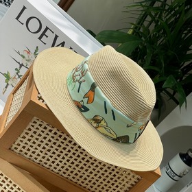 Аутентичная соломенная шляпа LOEWE Pau