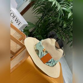 Аутентичная соломенная шляпа LOEWE Pau