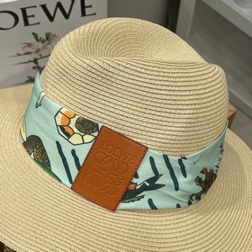 Аутентичная соломенная шляпа LOEWE Pau