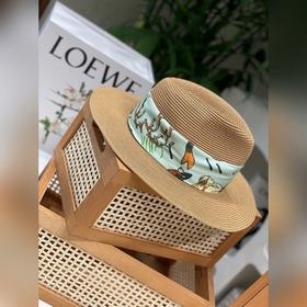 Аутентичная соломенная шляпа LOEWE Pau