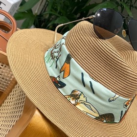 Аутентичная соломенная шляпа LOEWE Pau