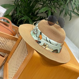 Аутентичная соломенная шляпа LOEWE Pau