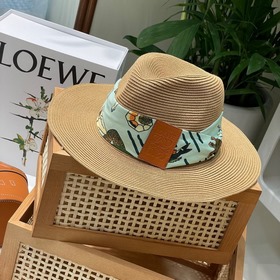 Аутентичная соломенная шляпа LOEWE Pau
