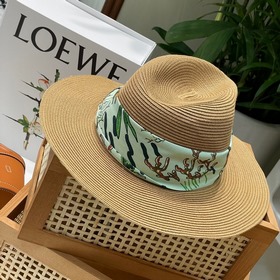 Аутентичная соломенная шляпа LOEWE Pau