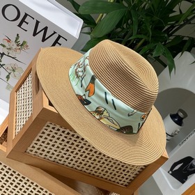 Аутентичная соломенная шляпа LOEWE Pau
