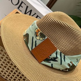 Аутентичная соломенная шляпа LOEWE Pau