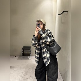 Кожаная куртка Loewe с застежкой-молни