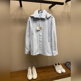 Хлопковая куртка с капюшоном Loewe