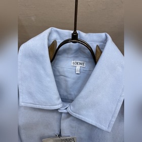 Хлопковая куртка с капюшоном Loewe
