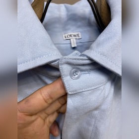Хлопковая куртка с капюшоном Loewe 