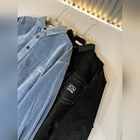 Loewe 2026 Осень Новинка Унисекс рубаш