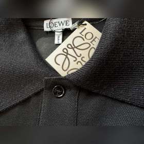 LOEWE Новая рубашка-поло свободного кр