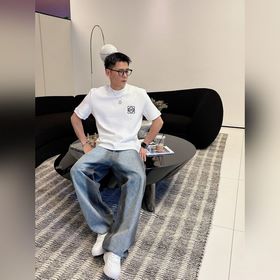 Loewe 2026 Осень/Зима Футболка с кру