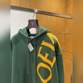 Свитшот с капюшоном и принтом Loewe 