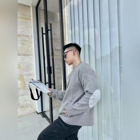LOEWE Утепленный свитер с круглым выре