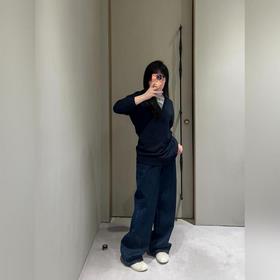 LOEWE Свитшот с V-образным вырезом и в