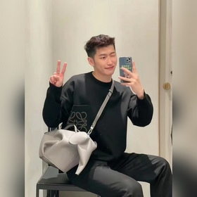 LOEWE Карман из жаккардового трикотажа