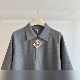 LOEWE Новая рубашка-поло свободного кр
