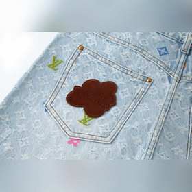 Брюки LOUIS VUITTON Candy из джинсовой