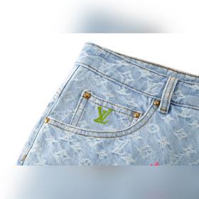 Брюки LOUIS VUITTON Candy из джинсовой