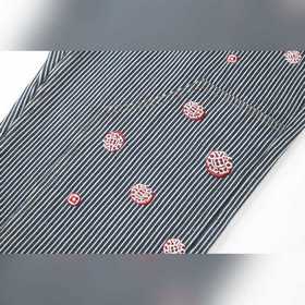 LOUIS VUITTON Джинсовые брюки с вышивк