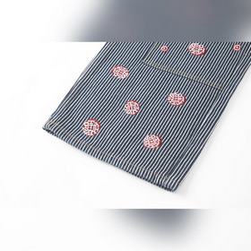 LOUIS VUITTON Джинсовые брюки с вышивк