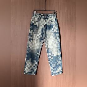 Джинсы Louis Vuitton Checkered Skate с