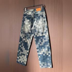 Джинсы Louis Vuitton Checkered Skate с